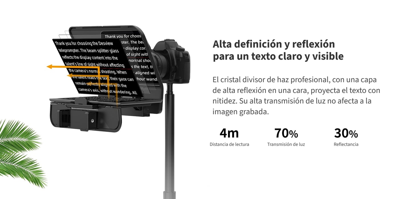 Cristal divisor de haz 70/30