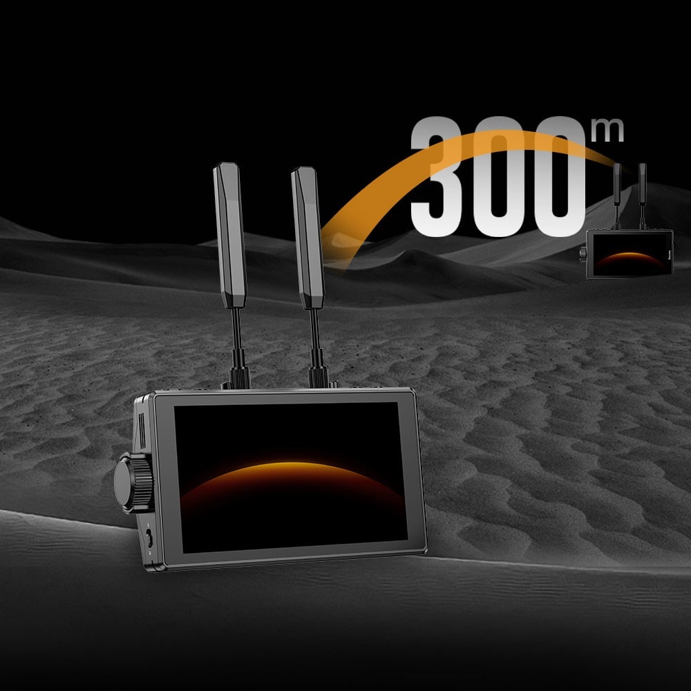 Conexión estable a larga distancia, alcance de hasta 300 m
