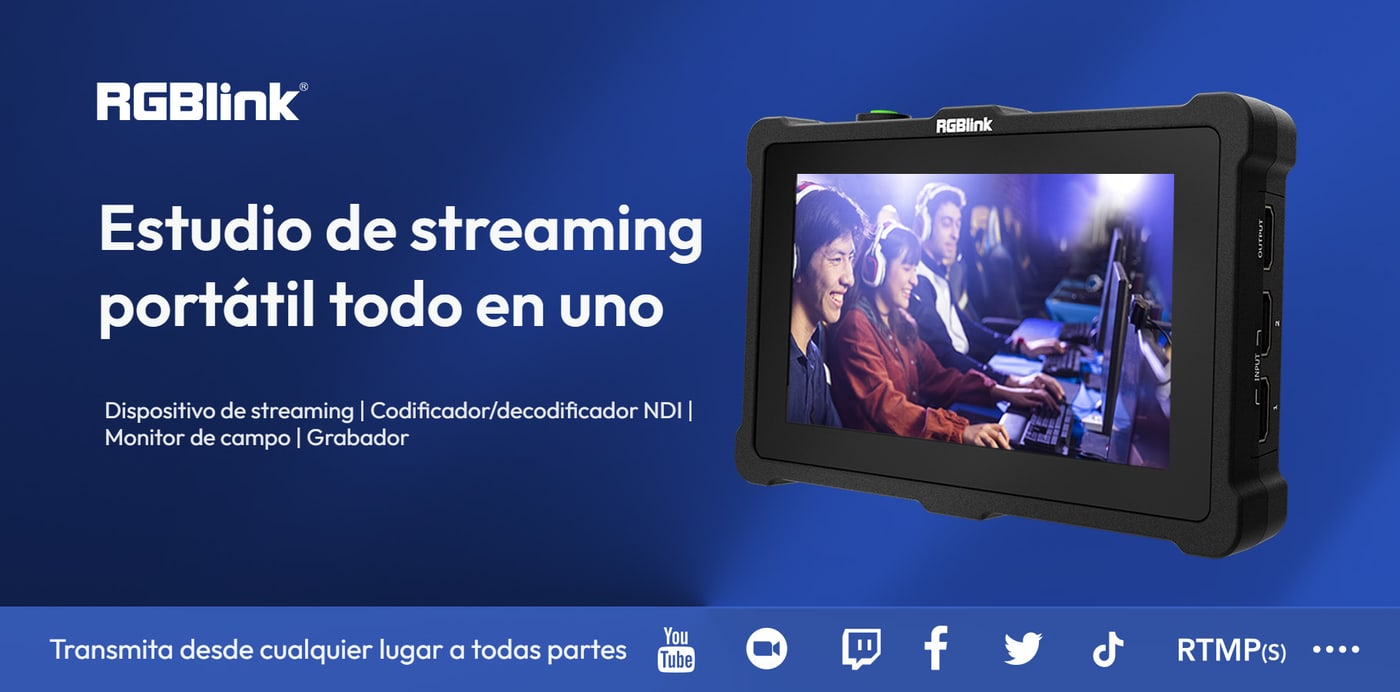 Estudio portátil todo en uno
