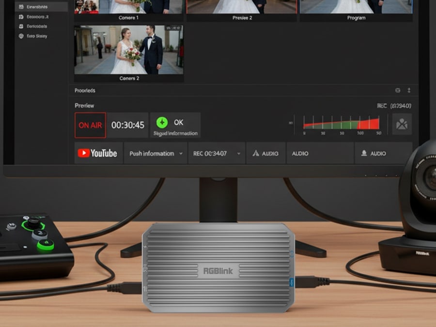 Flujos NDI, RTSP y RTMP a HDMI