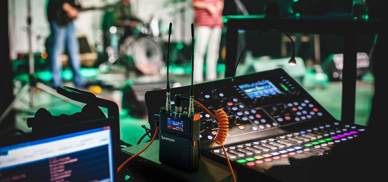 Saramonic K9 RX – Grabadora, mezclador y escenario