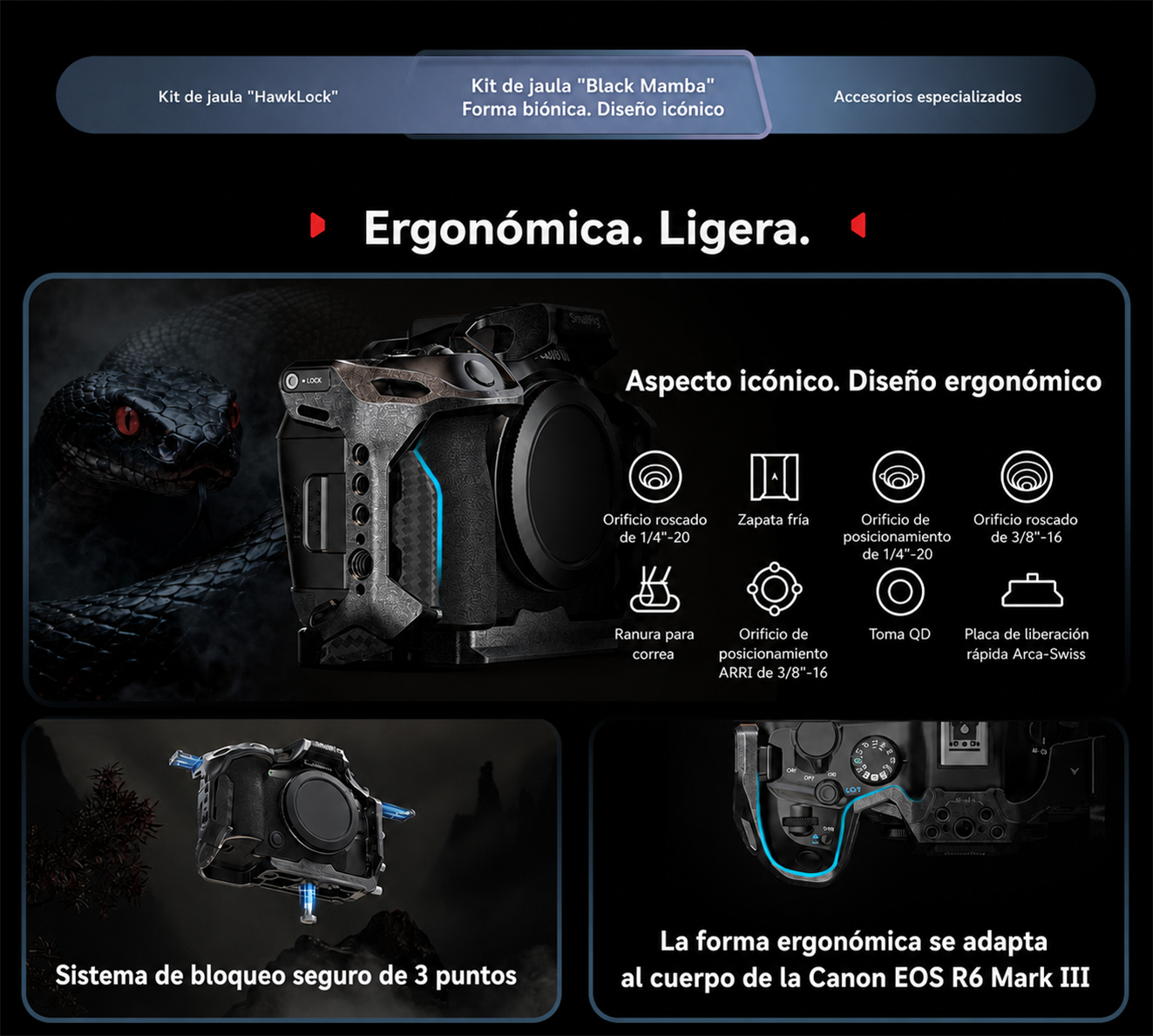 Infografía española de SmallRig 5956 – parte 6