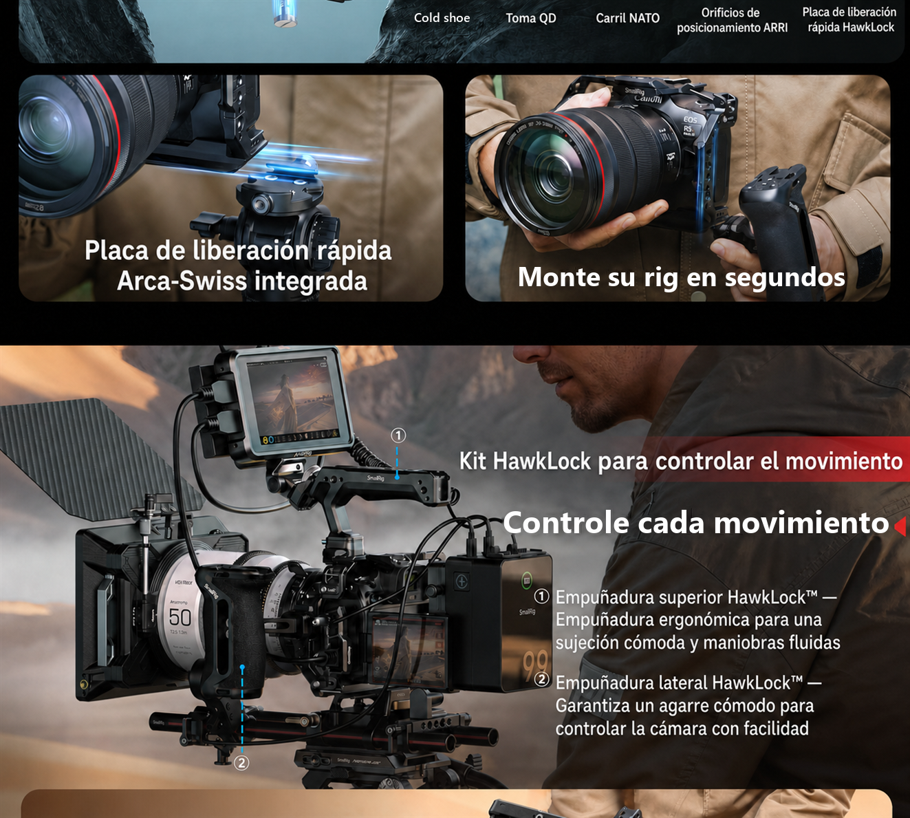 Infografía española de SmallRig 5956 – parte 3