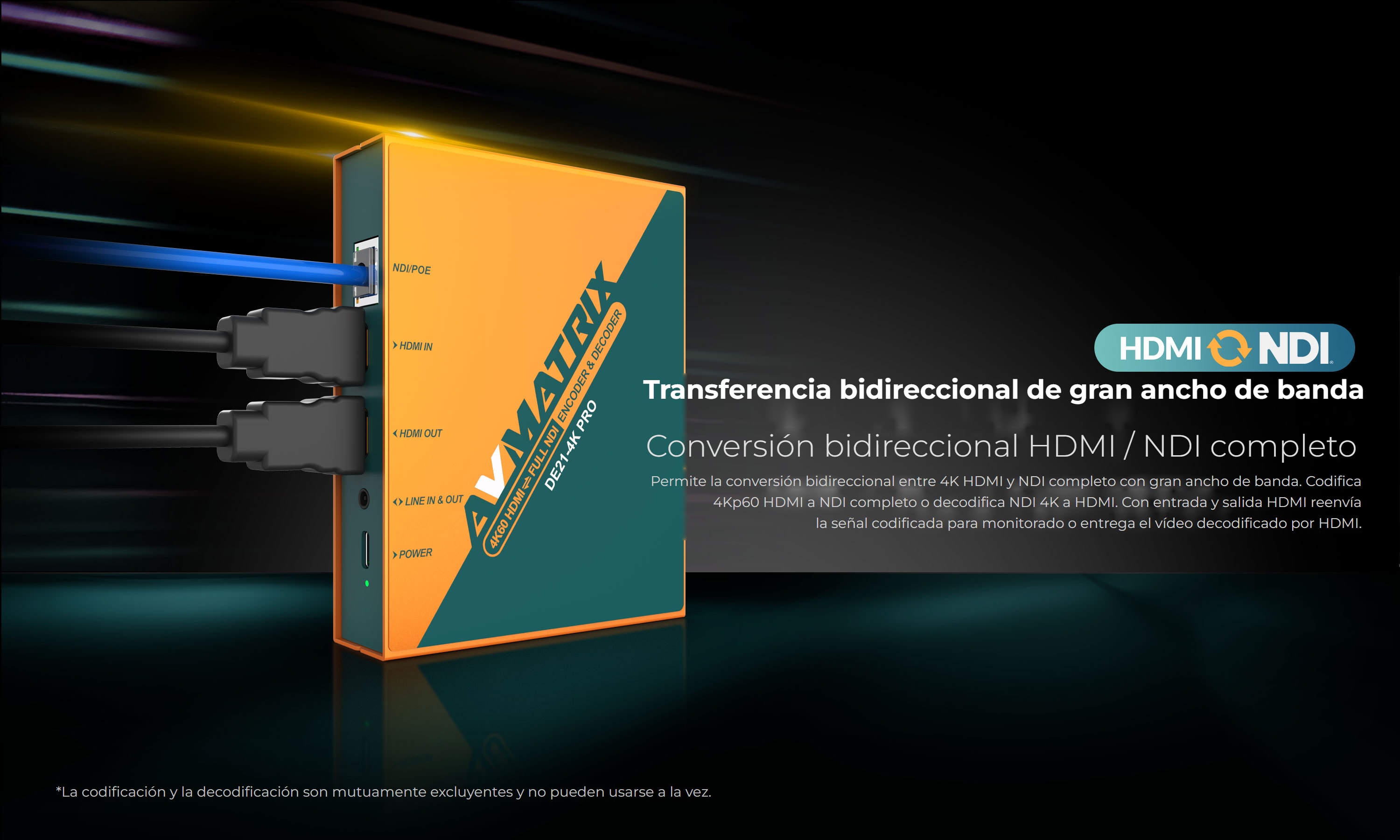AVMatrix DE21-4K PRO