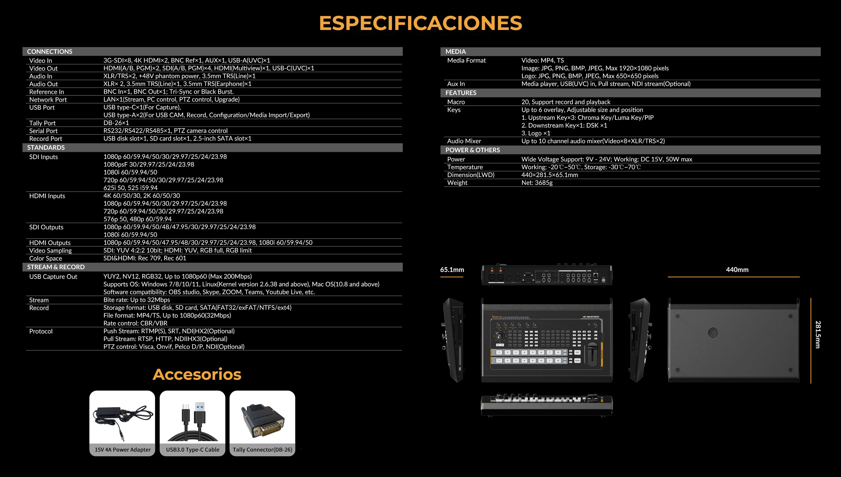 AVMatrix SHARK S8X