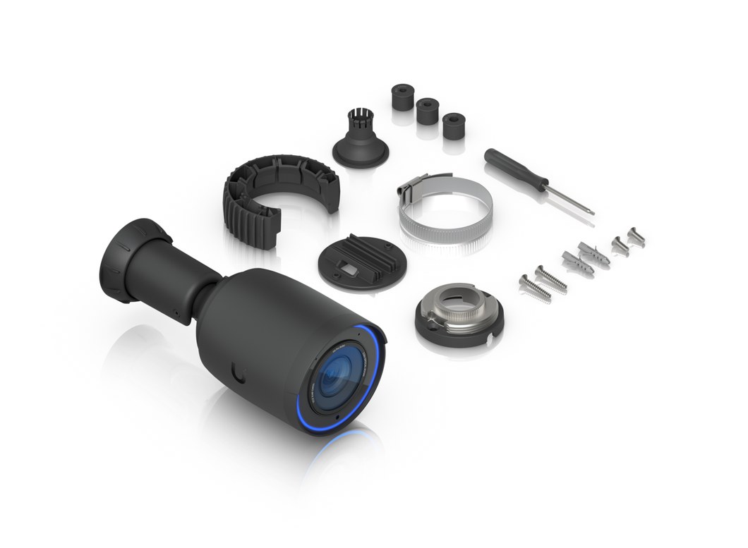 Ubiquiti UniFi Protect G6 Pro Bullet, negro – Montaje en pared, techo o poste