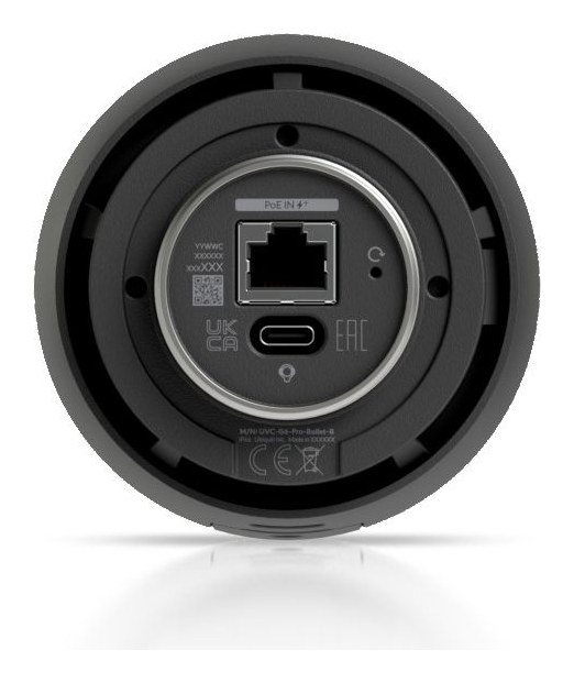Ubiquiti UniFi Protect G6 Pro Bullet, negro – Un cable PoE+, audio y microSD