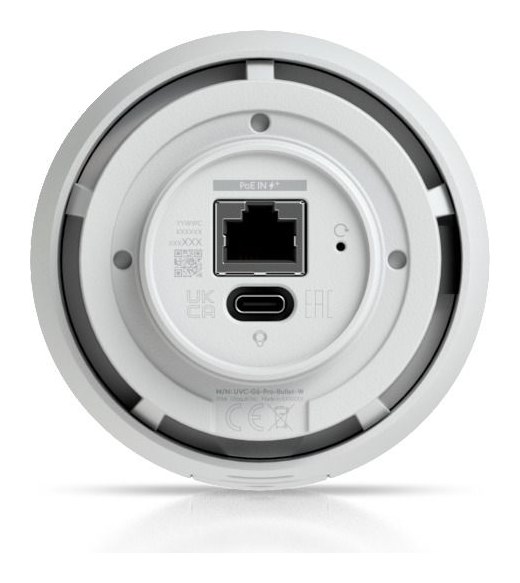 Ubiquiti UniFi Protect G6 Pro Bullet, blanco – Un cable PoE+, audio y microSD