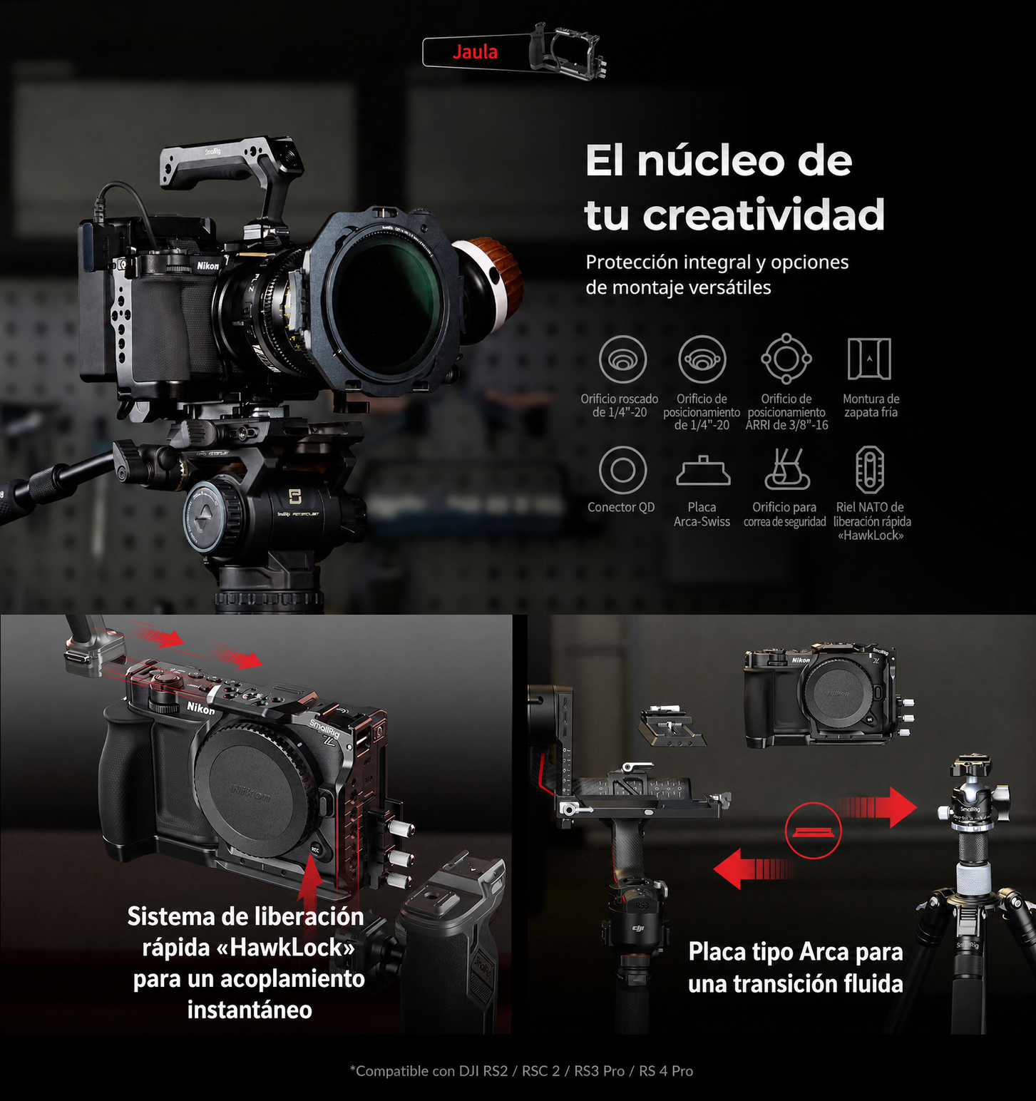 SmallRig Nikon ZR full-strip infographic – part 3