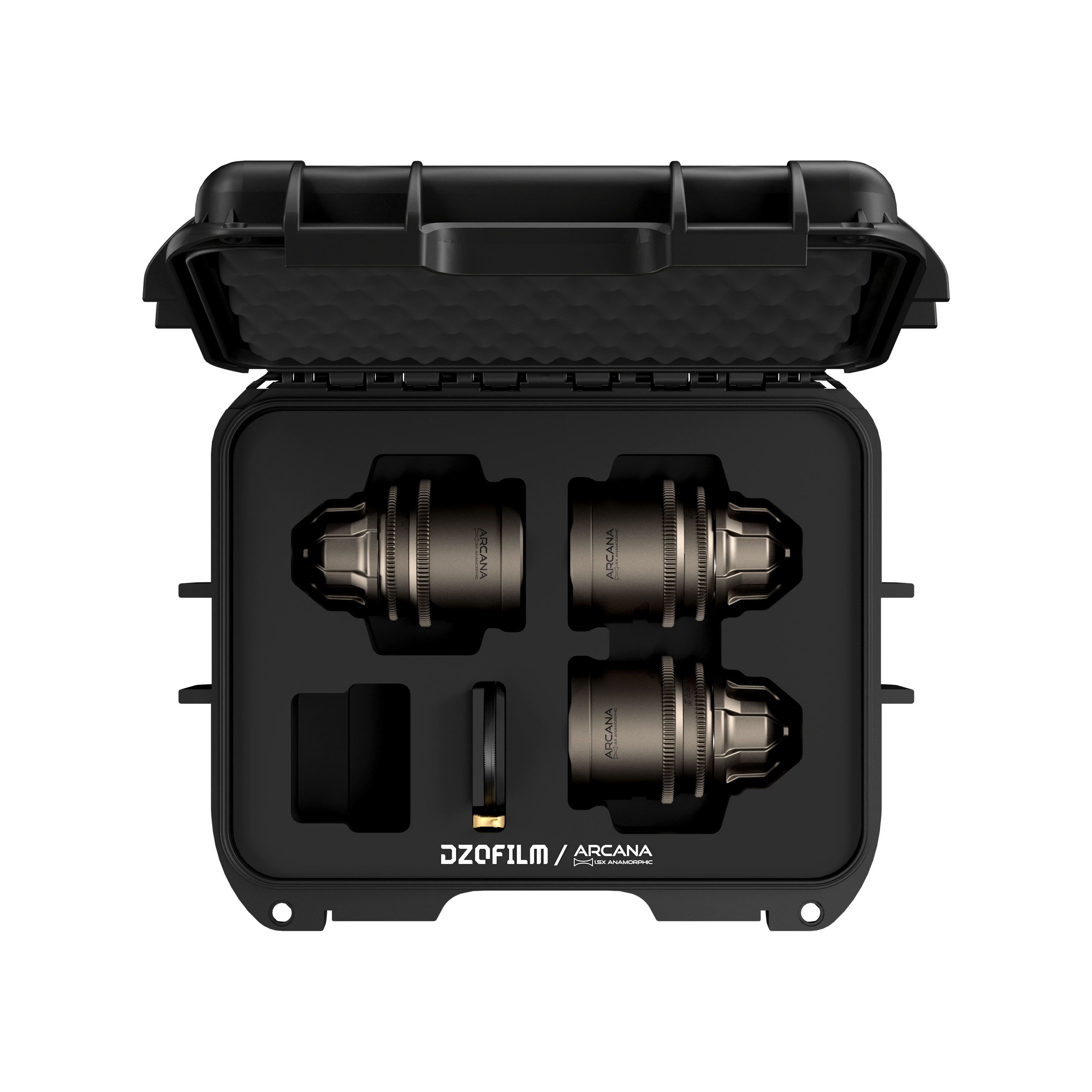 DZOFILM Arcana 32 45 75 mm T2.1 1.5× anamorphic set