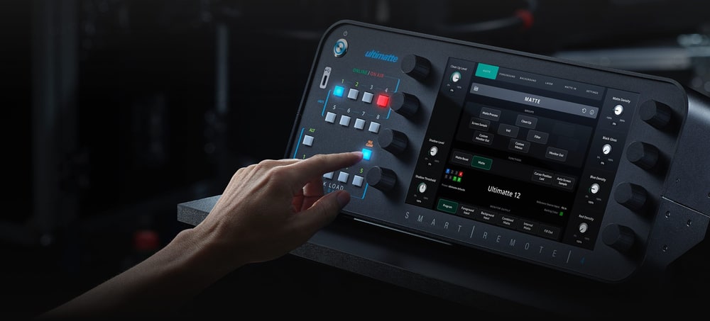 Ultimatte Smart Remote 4 G2 – Cambio de unidad y preajustes