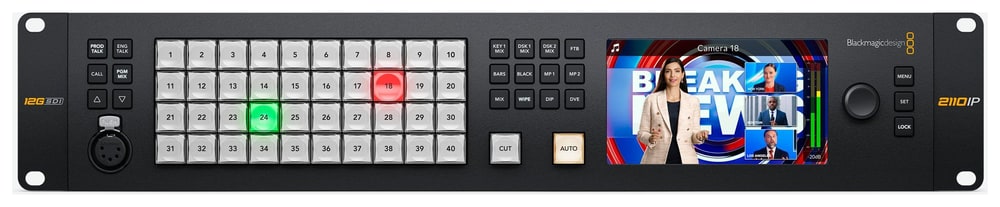 ATEM Monitoring Rack Panel 40 – Control del mezclador desde el rack