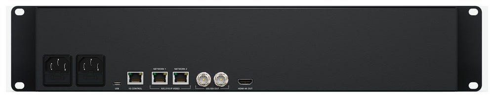 ATEM Monitoring Rack Panel 40 – Conversión de 2110 a SDI y HDMI