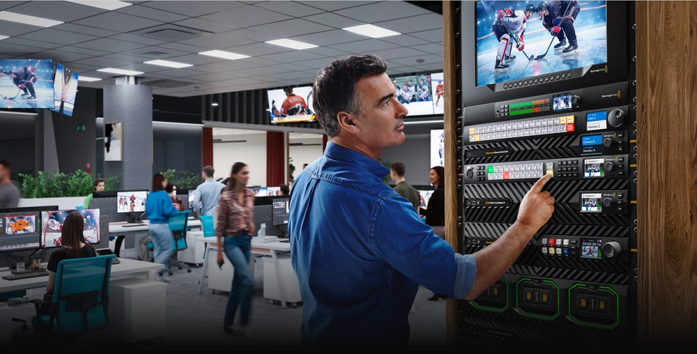 Blackmagic StudioBridge 100G – Vídeo inmersivo 8K