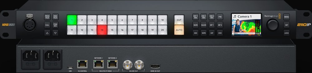 ATEM Monitoring Rack Panel 20 – Monitorización en el propio rack