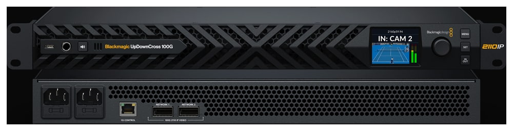 Blackmagic UpDownCross 100G – Una red redundante sin concesiones