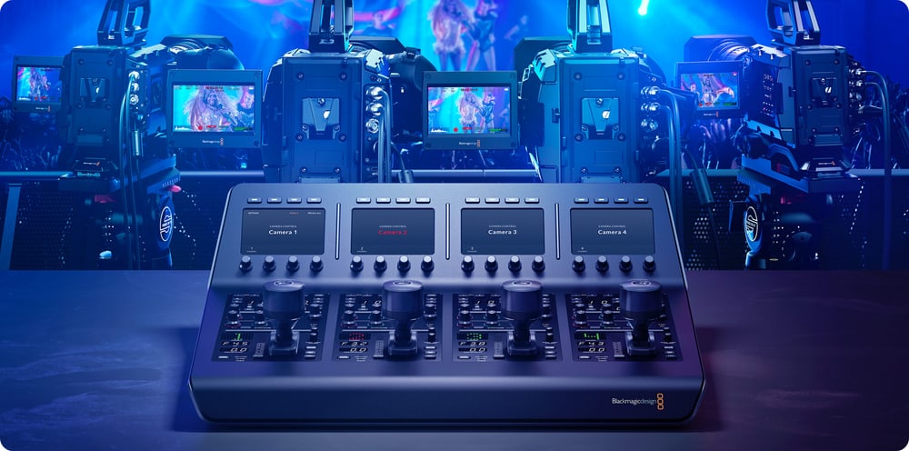 Blackmagic URSA Cine 12K LF 100G + EVF – Producción en directo con SMPTE-2110