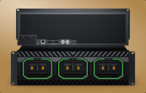 Blackmagic Media Dock Ultra en flujo de posproducción