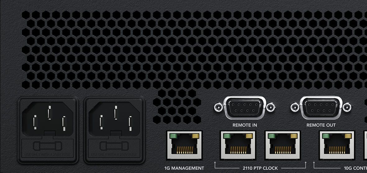 HyperDeck ISO Recorder 100G – Redundancia que mantiene la emisión