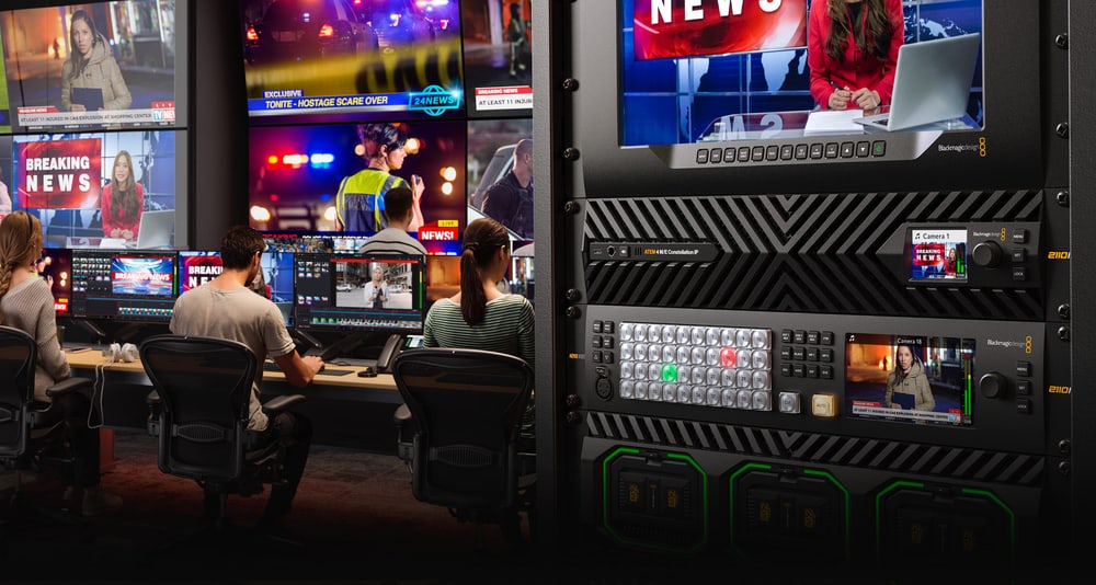 ATEM 4 M/E Constellation IP Plus – Conversión de formato en cada entrada