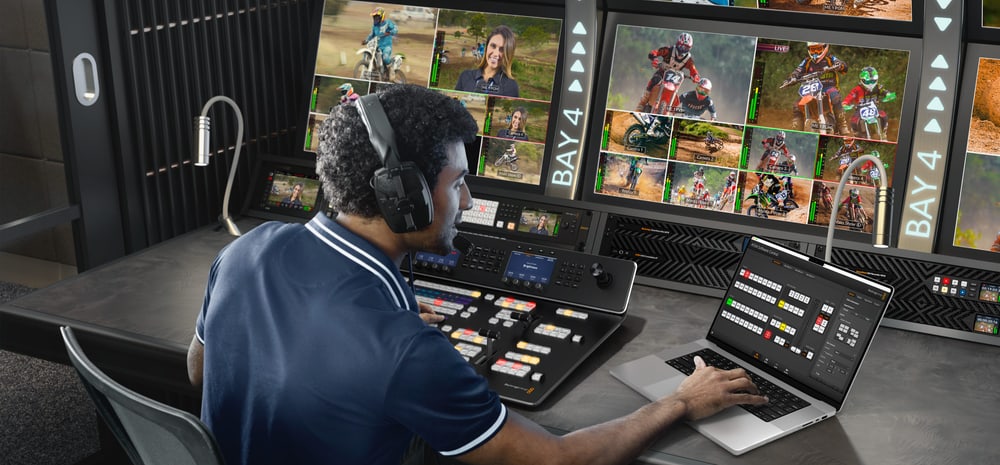 ATEM 4 M/E Constellation IP Plus – 4 multiview independientes