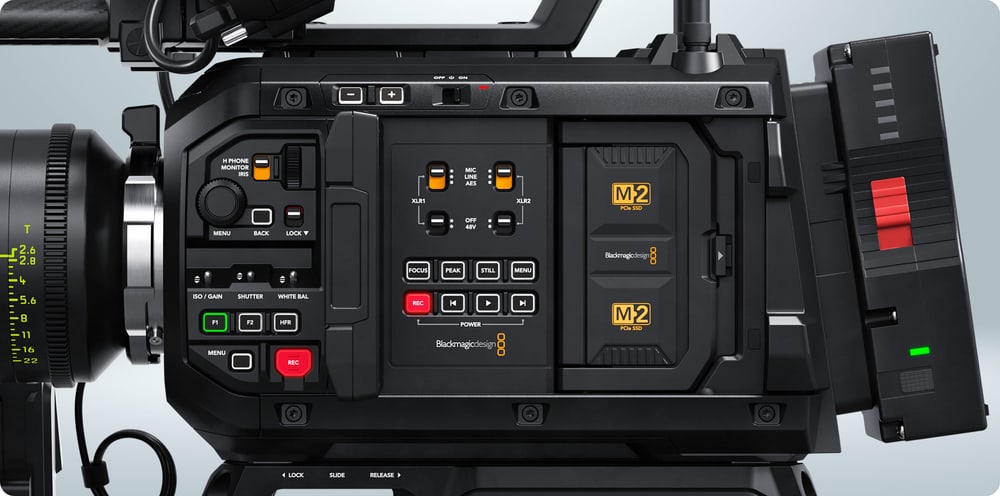 Blackmagic URSA Cine 12K LF 100G – Un cuerpo para producciones exigentes