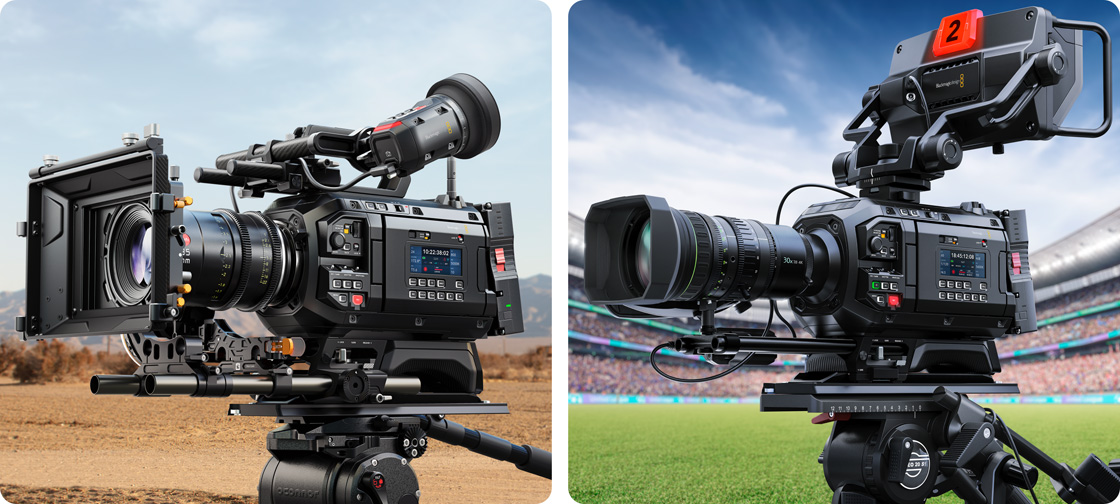 URSA Cine para producción cinematográfica y en directo