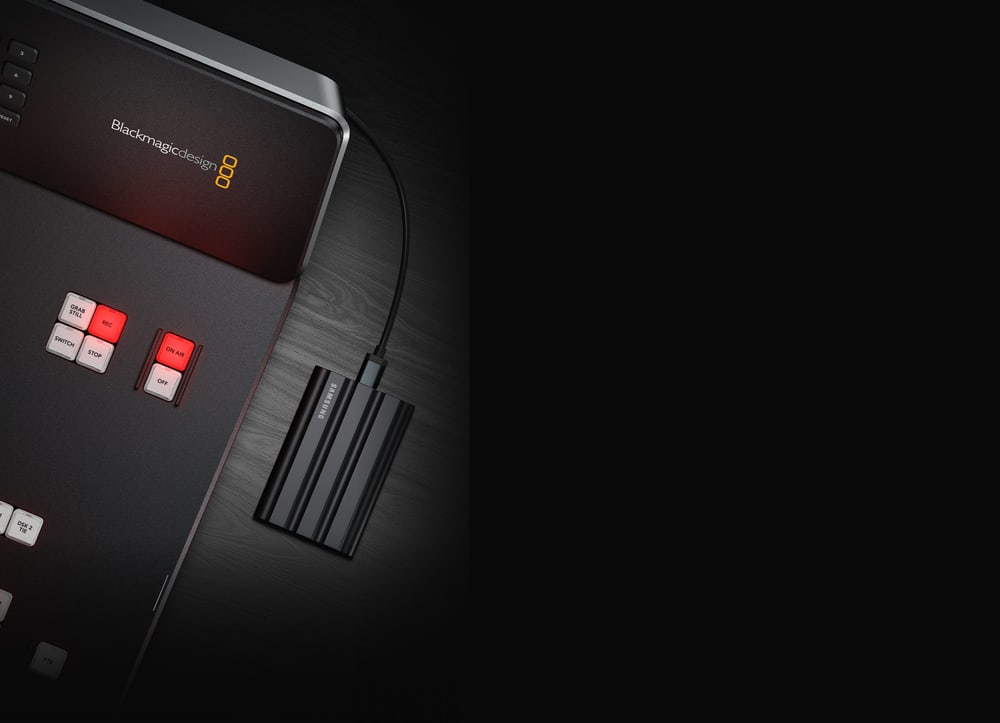 ATEM Television Studio HD8 – Grabación en discos USB