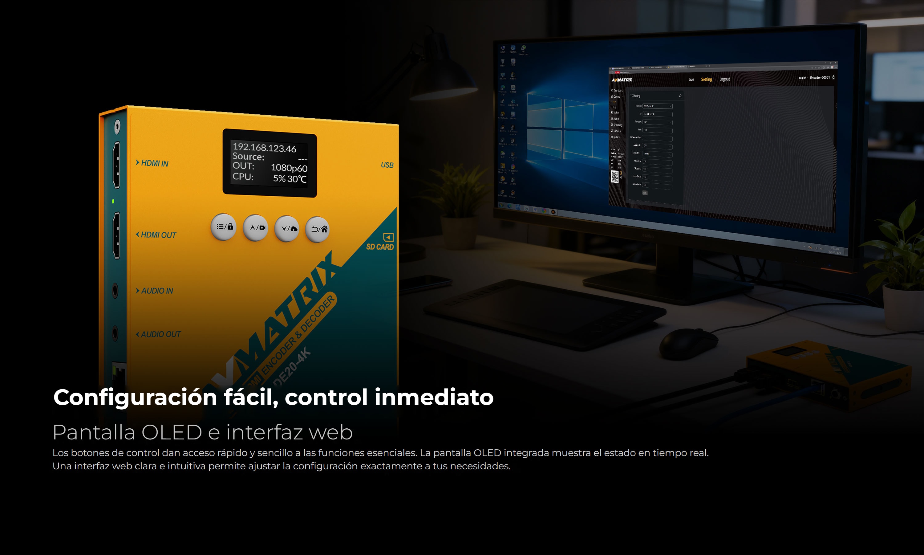 AVMatrix 4K HDMI Encoder & Decoder