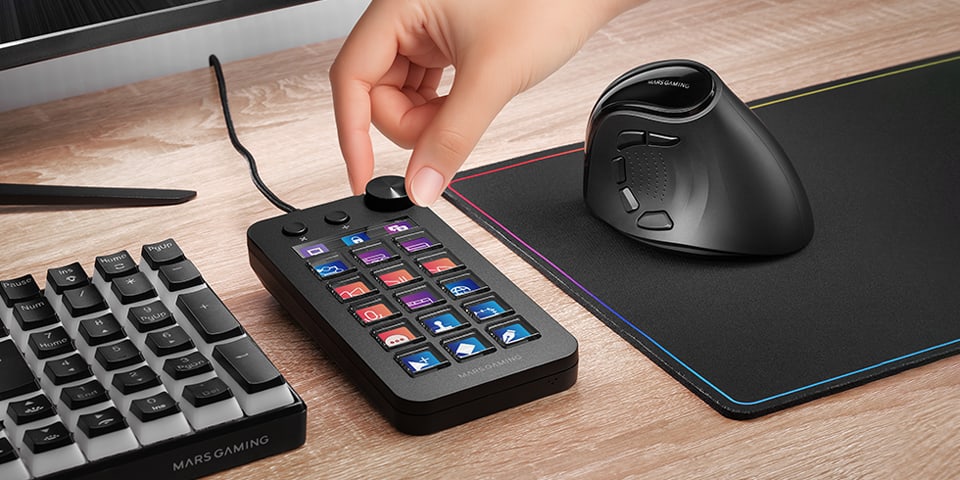Mars Gaming MSD-NEO – Teclado numérico y calculadora
