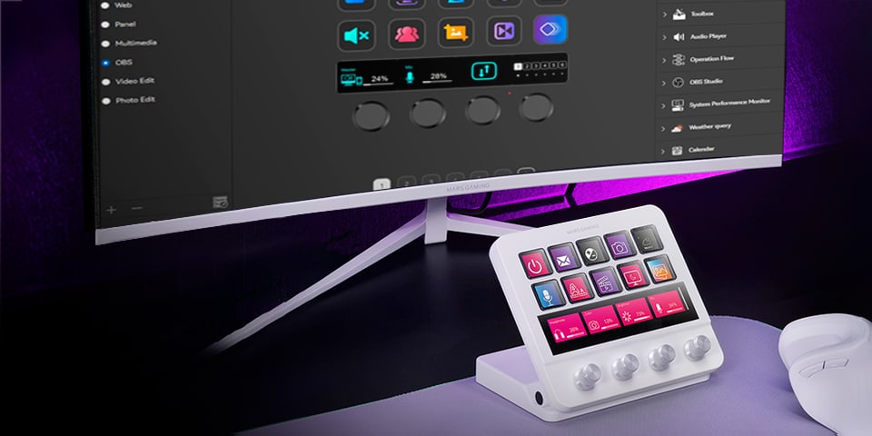Mars Gaming MSD-PRO – Personalización total