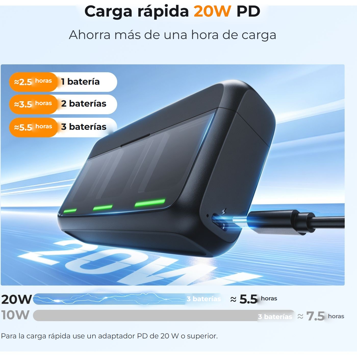 K&F Concept baterie Canon LP-E6NH 2400mAh, 3 ks + nabíječka na 3 sloty