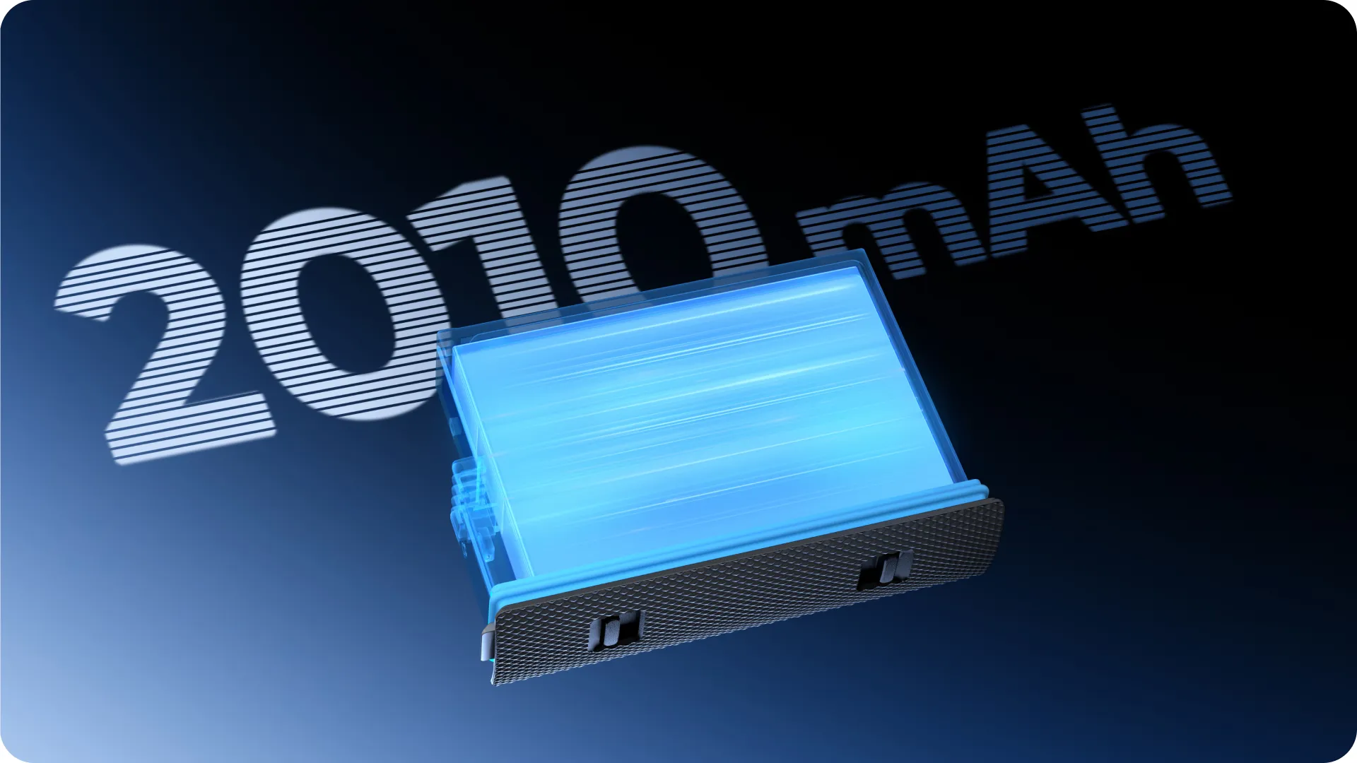 Infografía oficial: capacidad de 2010 mAh y autonomía grabando en 8K/30p