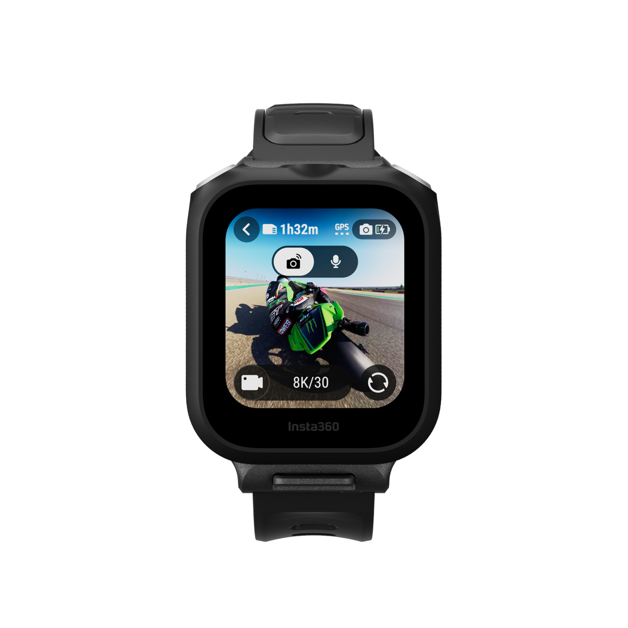 Insta360 GPS Preview Remote 2.0 con micrófono integrado