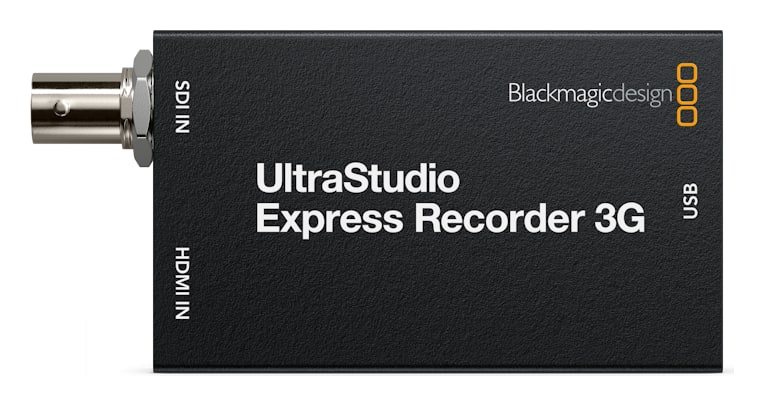 UltraStudio Express Recorder 3G – Dos entradas profesionales