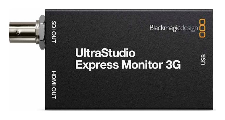 UltraStudio Express Monitor 3G – Dos salidas para monitorización profesional