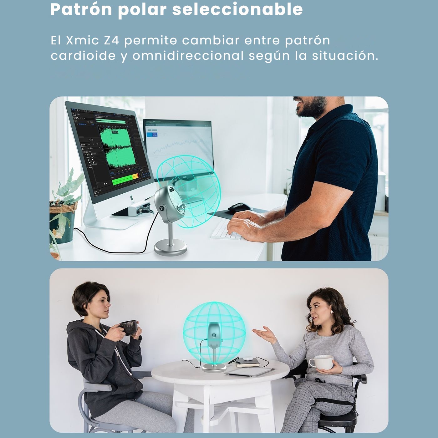 Saramonic Xmic Z4 – Un micrófono, varias situaciones