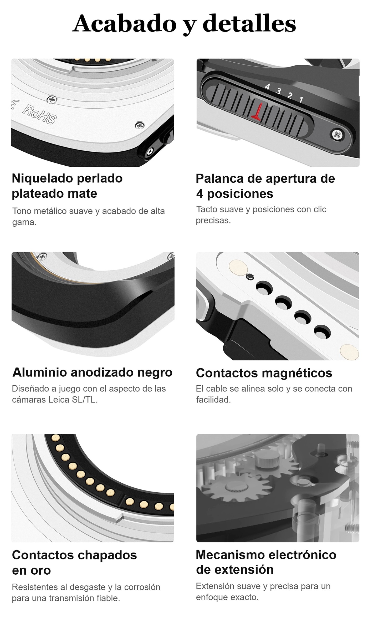 Megadap M2RF – Acabado y detalles