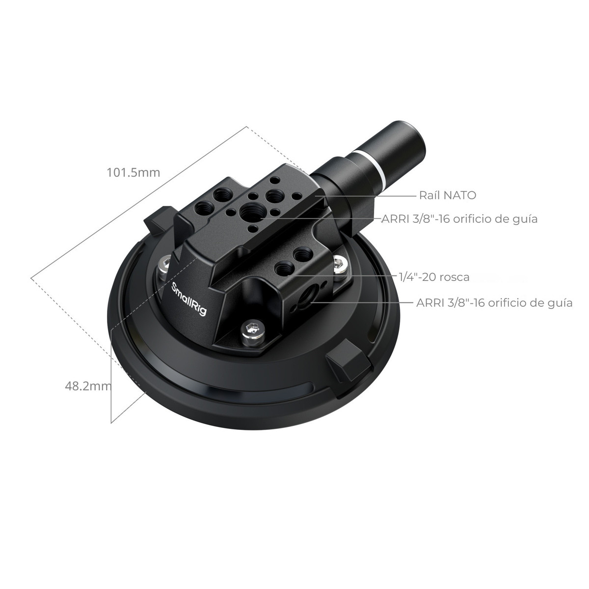 Puntos de anclaje para accesorios
