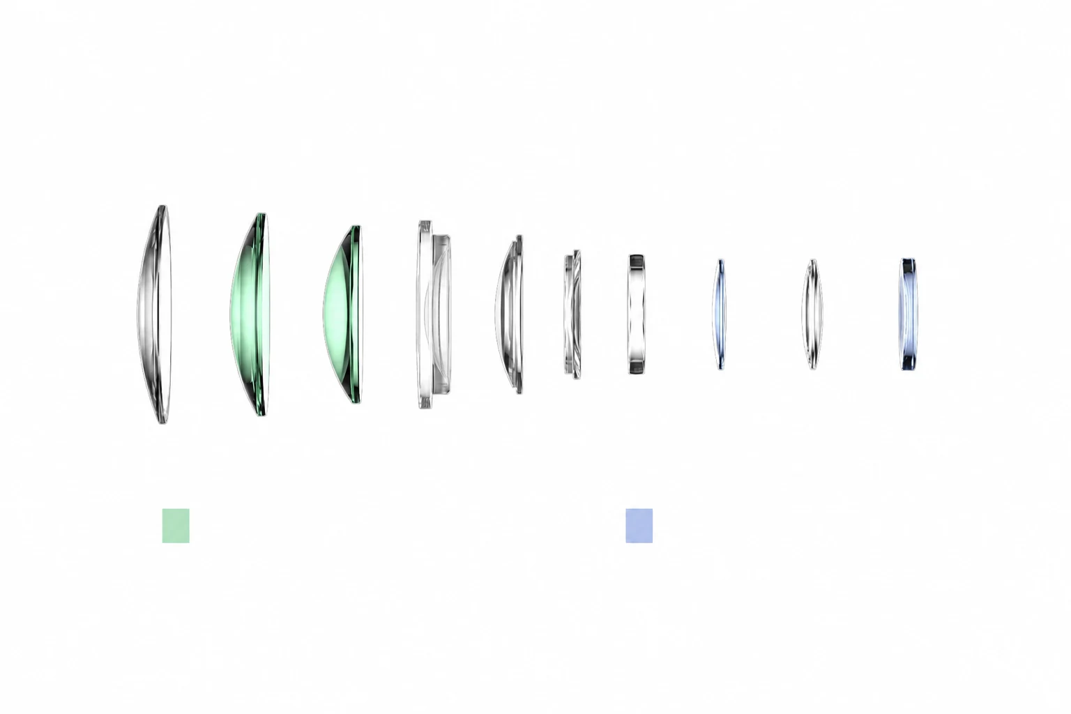 Diagrama de construcción óptica del Viltrox AF 90 mm F2,2 EVO