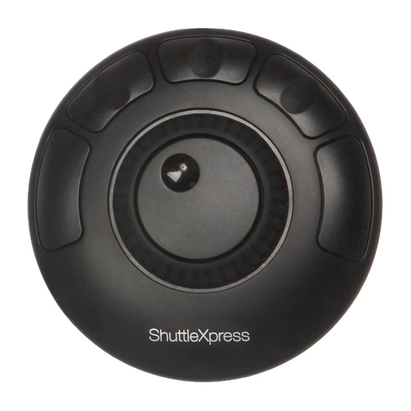 Contour Design ShuttleXpress con cinco botones y controles jog/shuttle