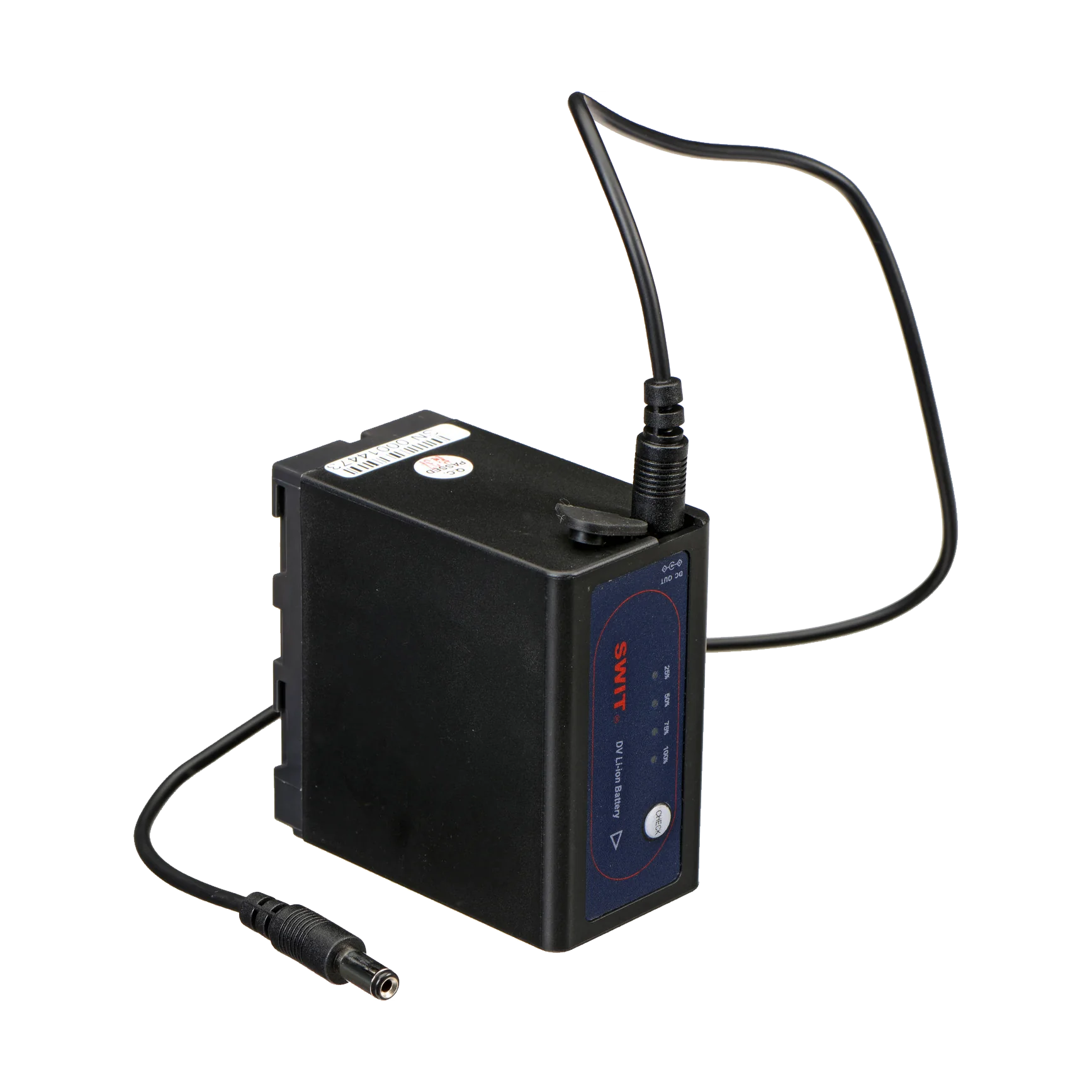 Teradek 11-0661: batería NP-F de repuesto con cable barrel-barrel