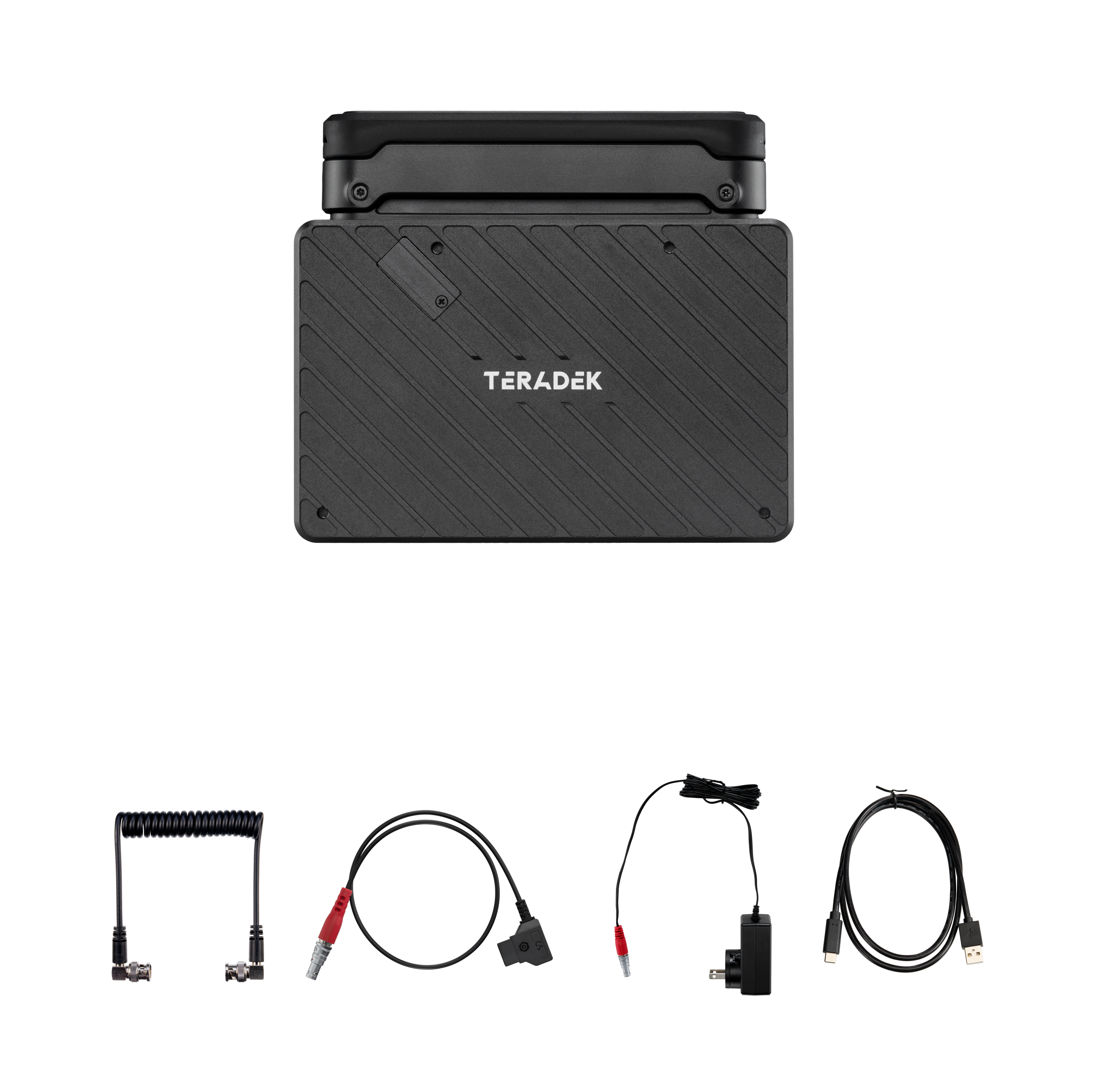 Infografía oficial del contenido del Teradek Bolt 6 LT 750 Internal Antenna RX sin placa de batería