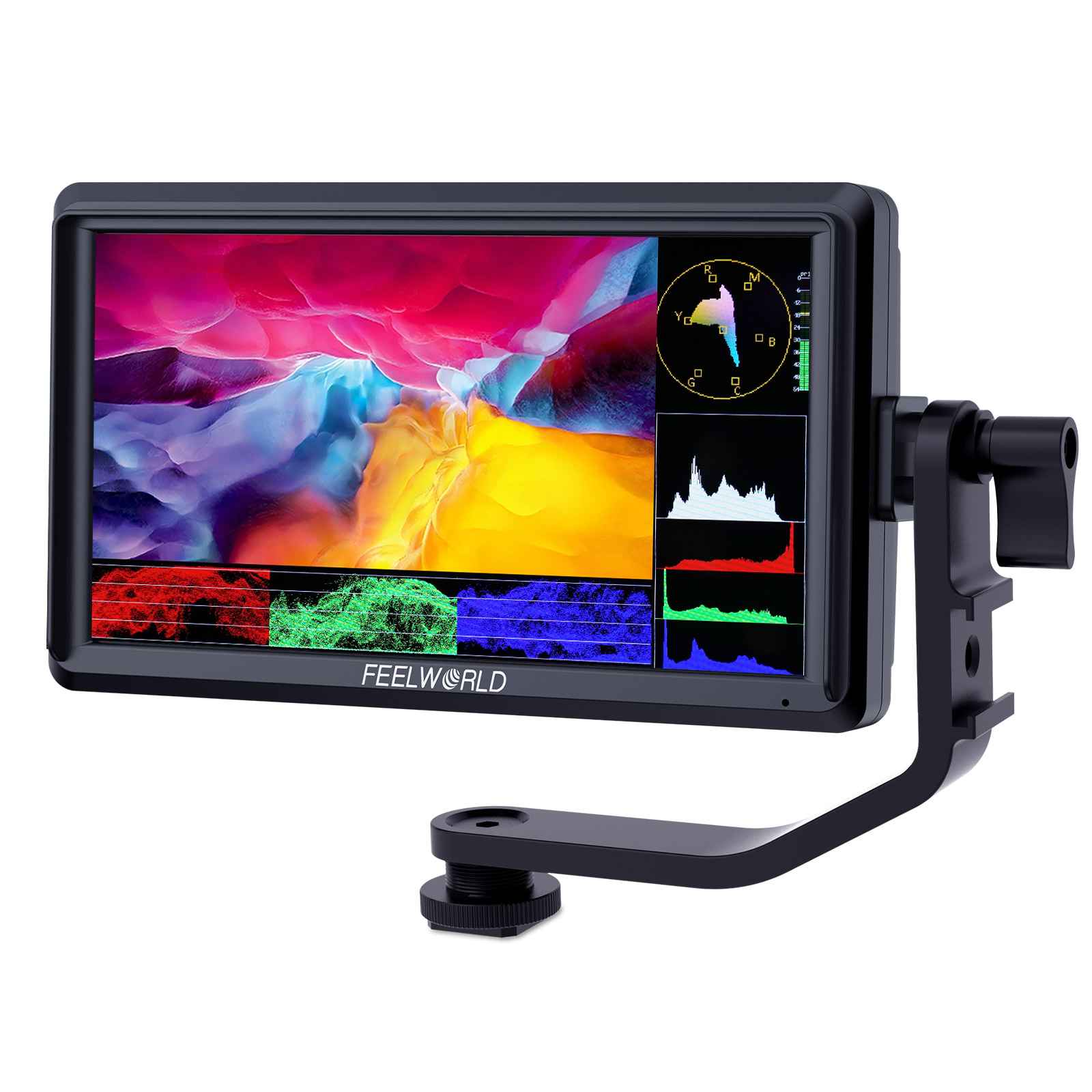 Feelworld S55 V3, monitor de previsualización HDMI de 6