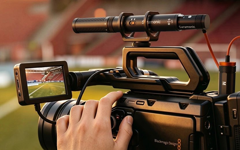 Saramonic SG MS1 – En la cámara