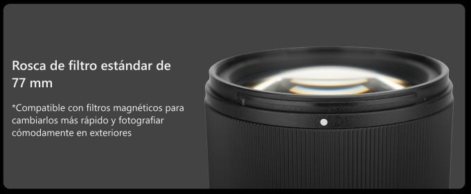 Meike 85mm F1.4 STM MIX II SL – Puerto USB-C, EXIF y rosca de filtro de 77 mm