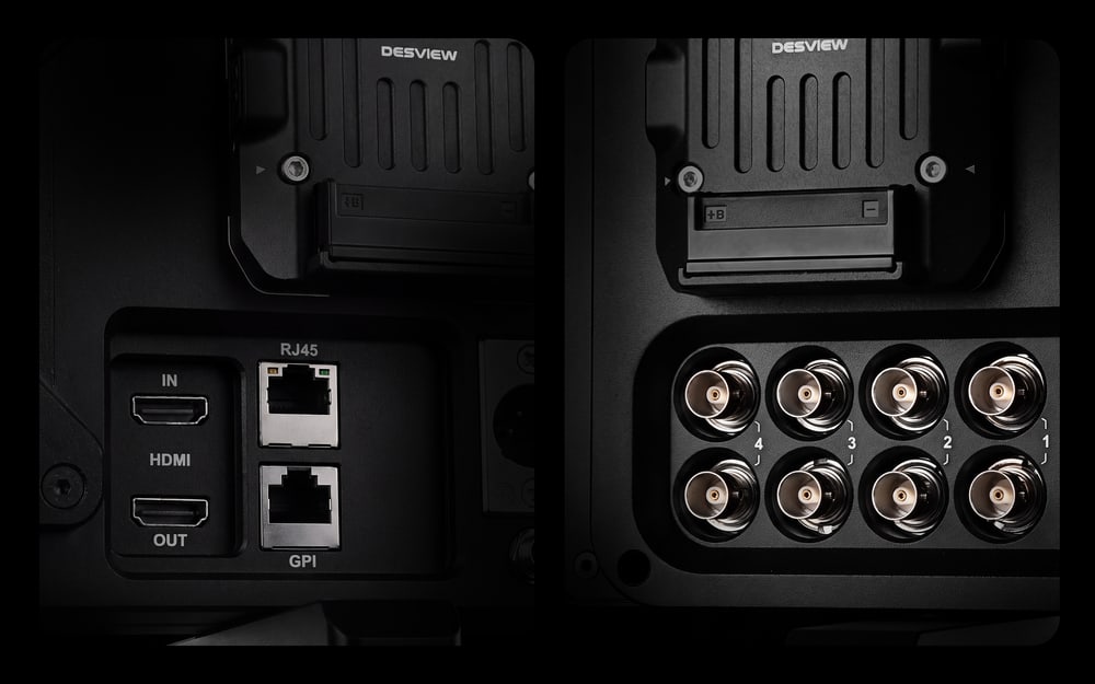 Desview Core OL16 MAX – Interfaces de nivel broadcast