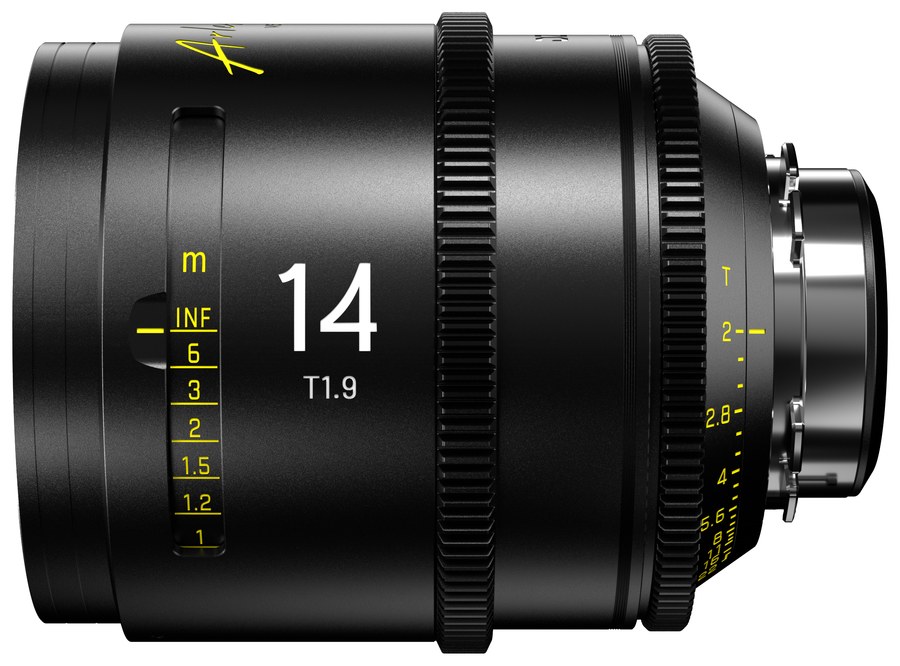 DZOFILM Arles Zoom 25–75 + Prime 14 mm – kit, métrico, maleta negra – Arles Prime 14 mm T1,9