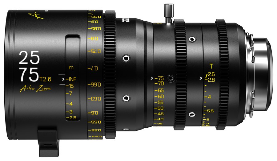 DZOFILM Arles Zoom 25–75 + Prime 14 mm – kit, métrico, maleta negra – Arles Zoom 25–75 mm T2,6