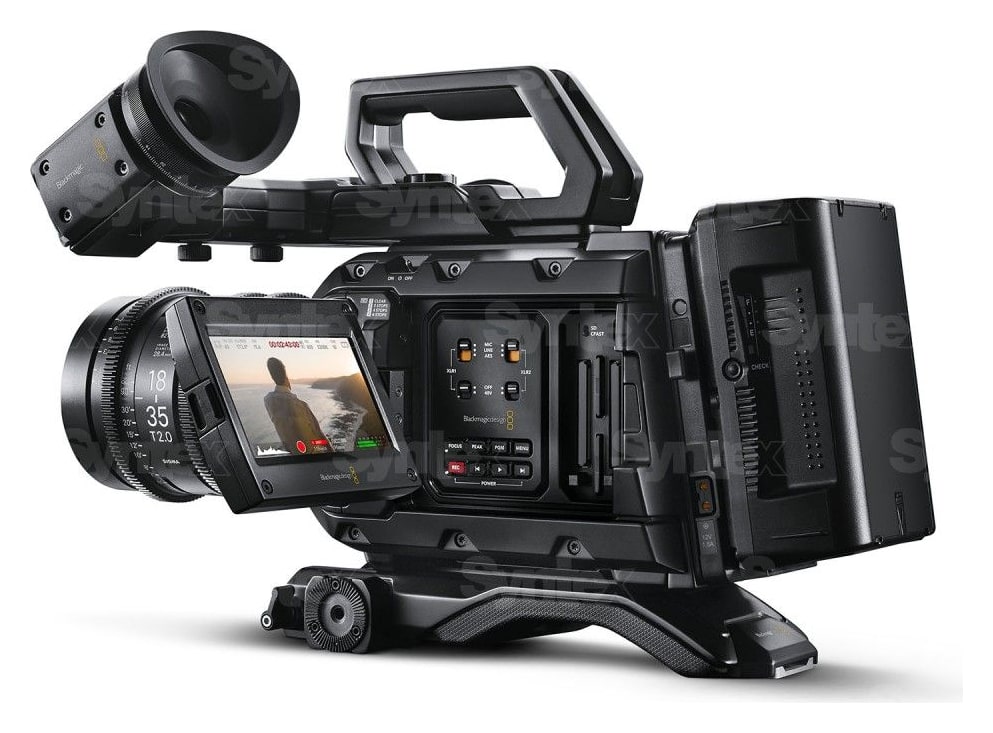 Blackmagic URSA Mini Pro 4.6K G2 – Mandos como en una cámara de televisión